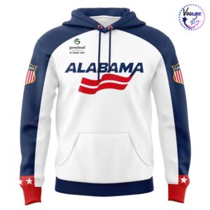 Alabama Men's Hockey 2026 Military Hoodie 2