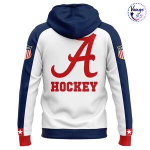 Alabama Men's Hockey 2026 Military Hoodie 3