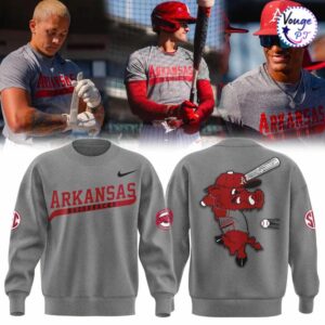 Arkansas Razorbacks Baseball 2026 Limited Sweatshirt 1