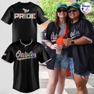 Baltimore Orioles Pride Night 2026 Limited Edition Baseball Jersey 1