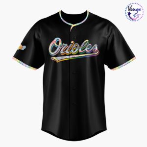 Baltimore Orioles Pride Night 2026 Limited Edition Baseball Jersey 2