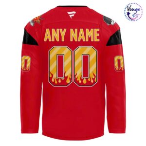 Calgary Flames Hockey 2026 East Asian Celebration Night Hockey Jersey 3