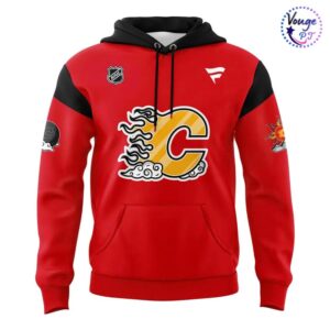 Calgary Flames Hockey 2026 East Asian Celebration Night Hoodie 2