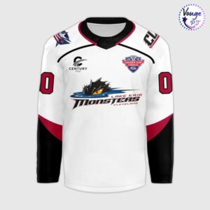 Cleveland Monsters Lake Erie Special Edition Hockey Jersey 2
