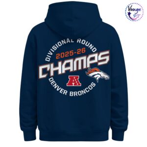 Denver Broncos Divisional 2025 2026 Playoffs NFL Hoodie 3