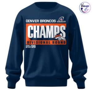 Denver Broncos Divisional 2025 2026 Playoffs NFL Sweatshirt 2