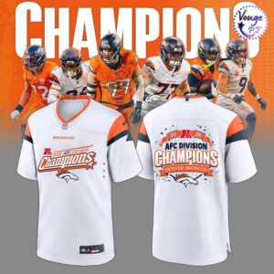 Denver Broncos x AFC East ChampionsLimited Edition Football Jersey 2