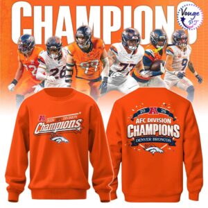Denver Broncos x AFC East Champions Limited Edition Sweatshirt