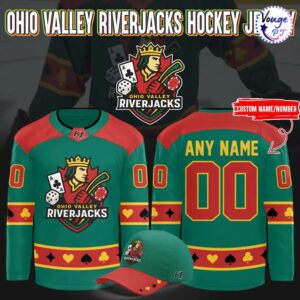 Evansville Thunderbolts X OHIO VALLEY RIVERJACKS 2026 Hockey Jersey