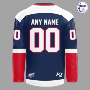 Evansville Thunderbolts hockey 2026 New Hockey Jersey 3
