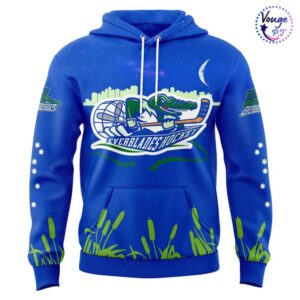 Florida Everblades Hockey 2026 Blue Limited Hoodie 2