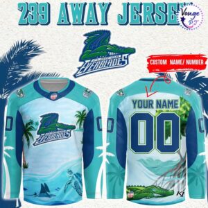 Florida Everblades Hockey 239 Away 2026 Hockey Jersey