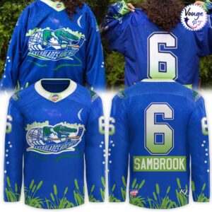 Florida Everblades x Jordan Sambrook 2026 Hockey Jersey