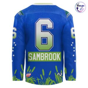 Florida Everblades x Jordan Sambrook 2026 Hockey Jersey 3