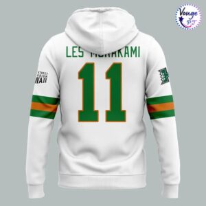 Hawaii Rainbow Warriors Honor Coach Les Murakami 2026 Hoodie 3