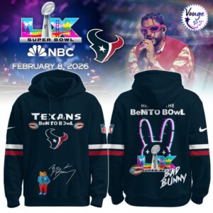 Houston Texans x Bad Bunny Super Bowl LX – 2026 NFL Hoodie