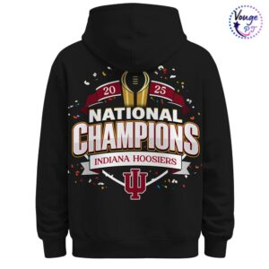 Indiana Hoosiers CFP National Champions 2025 26 Victory Hoodie 6