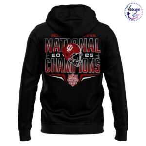 Indiana Hoosiers College Football Playoff 2025 National Champions Hoodie 3