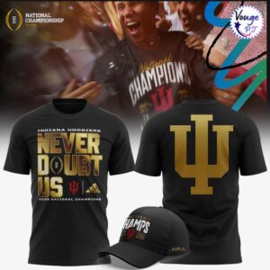 Indiana Hoosiers College Football Playoff 2025 National Champions T-Shirt