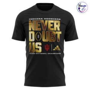 Indiana Hoosiers College Football Playoff 2025 National Champions T Shirt 2