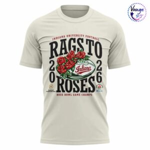 Indiana Hoosiers football 2026 New Rose Bowl Champions T shirt 2