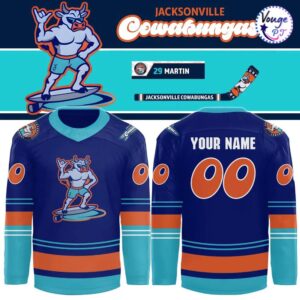 Jacksonville Icemen Hockey 2026 Cowabungas Hockey Jersey