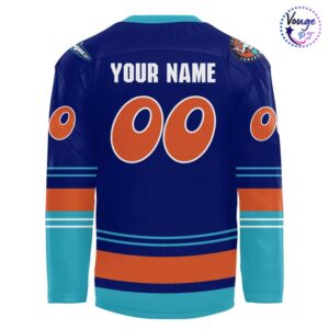 Jacksonville Icemen Hockey 2026 Cowabungas Hockey Jersey 3