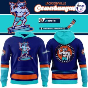 Jacksonville Icemen Hockey 2026 Cowabungas Hoodie