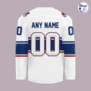 Knoxville Ice Bears Go for Gold Night 2026 Hockey Jersey 3