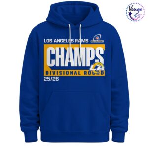 Los Angeles Rams Divisional 2025 2026 Play Off NFL Hoodie 2