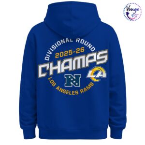 Los Angeles Rams Divisional 2025 2026 Play Off NFL Hoodie 3