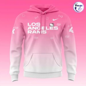 Los Angeles Rams x Hello Kitty 2026 Limited Hoodie 2
