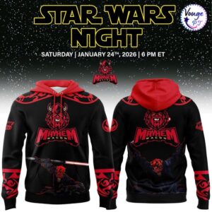Macon Mayhem x 2026 Star Wars Night Hoodie 1