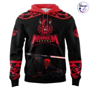 Macon Mayhem x 2026 Star Wars Night Hoodie 2