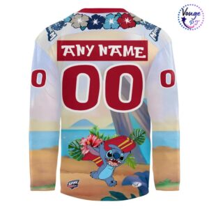 Macon Mayhem x Lilo Stitch 2026 New Hockey Jersey 3