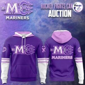 Maine Mariners Hockey Fights Cancer 2026 Hoodie