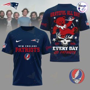 New England Patriots Dancing Bear NFL Super Bowl T Shirt 2