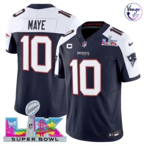 New England Patriots Super Bowl 2026 Limited Football Jersey