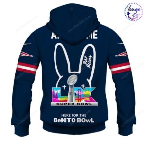 New England Patriots x Bad Bunny Super Bowl 2026 Limited T Shirt 3