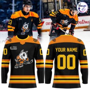 Niagara IceDogs Cancer Care Programs Uniform Hockey Jersey