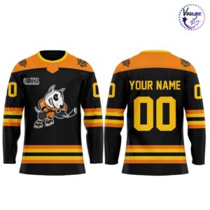 Niagara IceDogs Cancer Care Programs Uniform Hockey Jersey 2