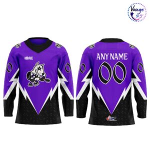 Niagara IceDogs Classic Rock Special Edition Hockey Jersey 2