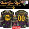 Pensacola Ice Flyers 2026 Mardi Gras Night Limited Hockey Jersey