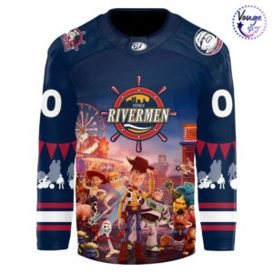 Peoria Rivermen Disney Jersey Night 2026 Limited Hockey Jersey 2