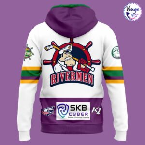 Peoria Rivermen Mighty Ducks Night 2026 New Hoodie 3