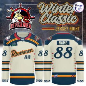 Peoria Rivermen NHL Winter Classic Jersey Night Hockey Jersey