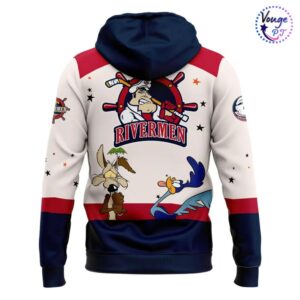 Peoria Rivermen x Looney Tunes Hockey 2026 New Hoodie 3
