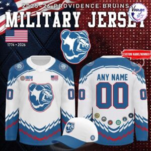 Providence Bruins 2025-26 Military Appreciation Hockey Jersey
