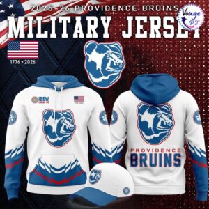 Providence Bruins 2025 26 Military Appreciation Hoodie 1