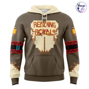 Reading Royals Hockey 2026 Retro Game Night Hoodie 2